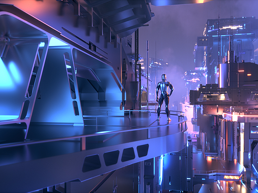 Sci-fi 场景习作