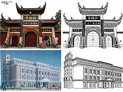 建筑物|线条处理