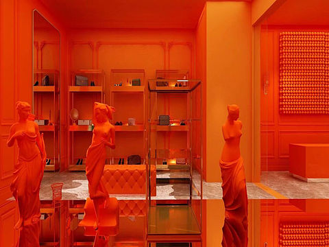 店面设计方案《蓝》