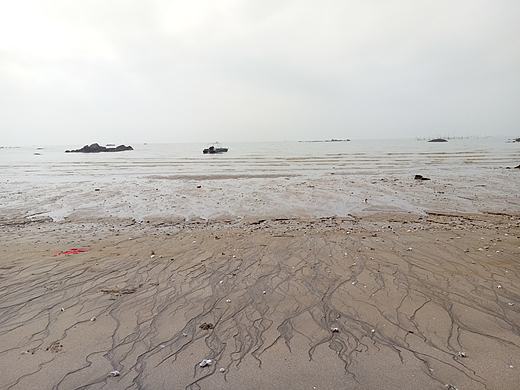 手机摄影 大海的毛细血管 海边游记