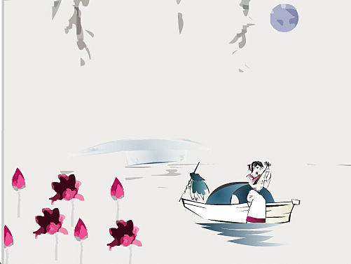 flash作品，歌曲《東風(fēng)破》（個(gè)人主頁-ZMTgzNTIxNjA=） - 其他 - 站酷設(shè)計(jì)師俊兒angela原創(chuàng)素材 - 站酷ZCOOL