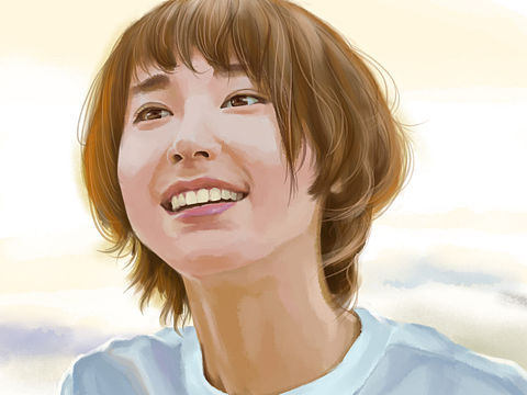 新垣结衣-人物插画