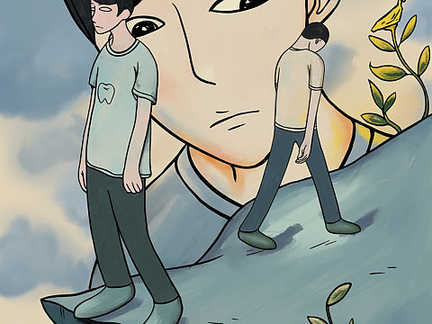 出现又离开/插画（个人主页-ZNTA4MjQ4Mjg=） - 创作习作 - 站酷设计师hokitokay原创素材 - 站酷ZCOOL