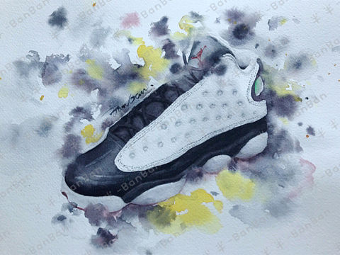 Air Jordan 水彩系列之四