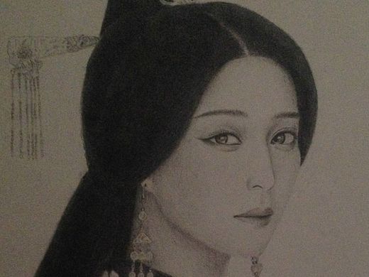 素描---王朝的女人:杨贵妃