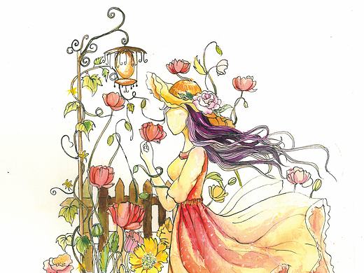 “生如夏花”泰戈尔诗集插画