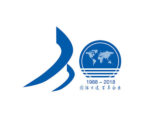万达30周年logo设计
