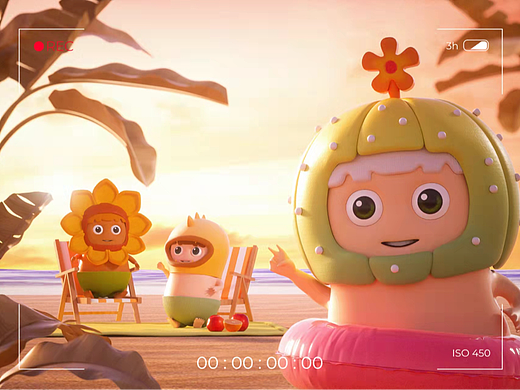 拇指总动员-九月插画