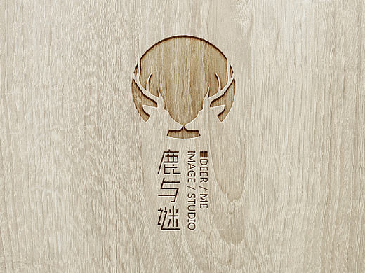 鹿与谜 影像工作室logo设计