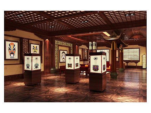 京剧展示设计