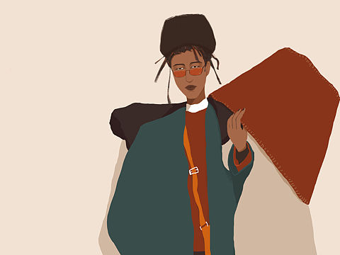 村頭街拍（個人主頁-ZMzk2NDY0Njg=） - 新銳潮流插畫 - 站酷設計師阿嘎吉曲原創(chuàng)素材 - 站酷ZCOOL