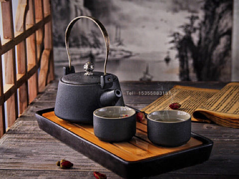 宁波饮品拍照摄影：一壶茶