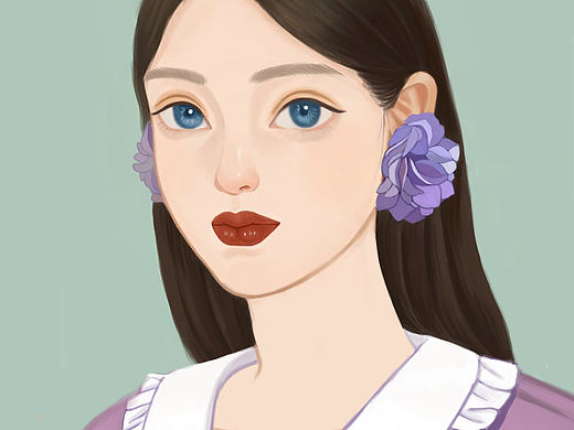 女孩（個人主頁-ZNDEyMjQyMDg=） - 創(chuàng)作習(xí)作 - 站酷設(shè)計師易安呀原創(chuàng)素材 - 站酷ZCOOL