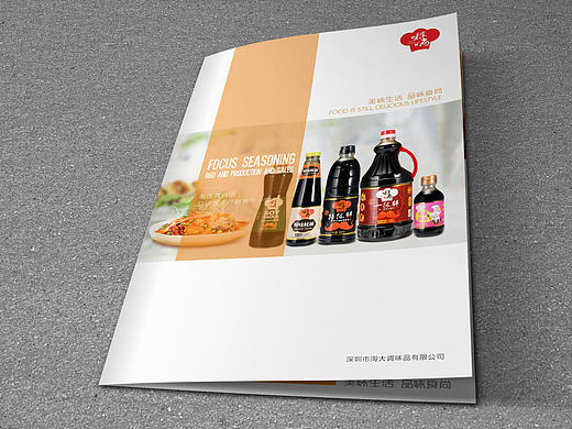 味食尚产品折页宣传