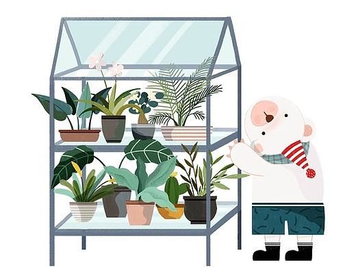 《白熊花店》 