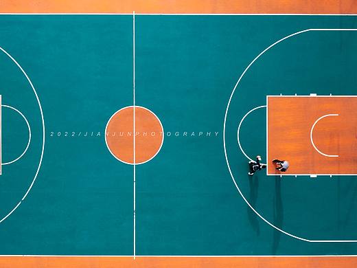 上帝视角下的球场