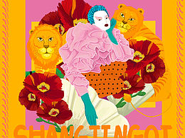 時(shí)尚插畫(huà)