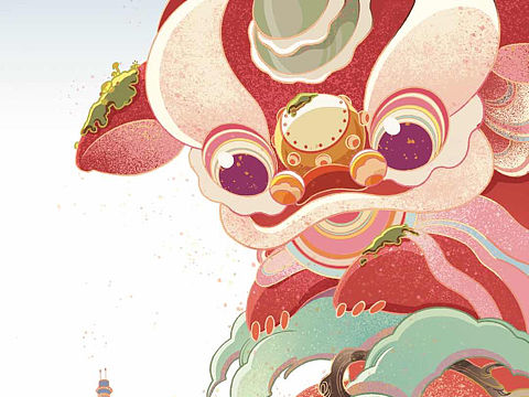 佛山市石湾镇南风古灶插画