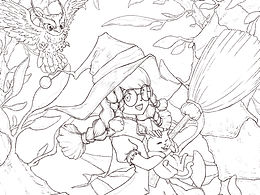 幻想世界|2019上半年线稿合集