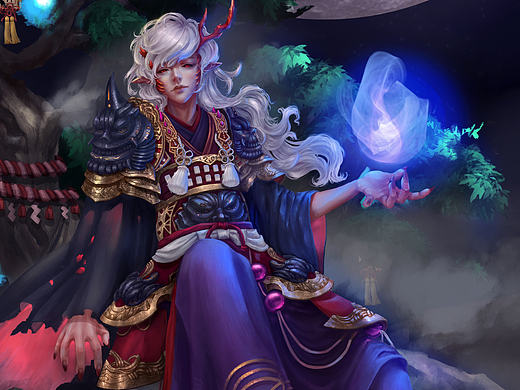 阴阳师-茨木童子【同人】