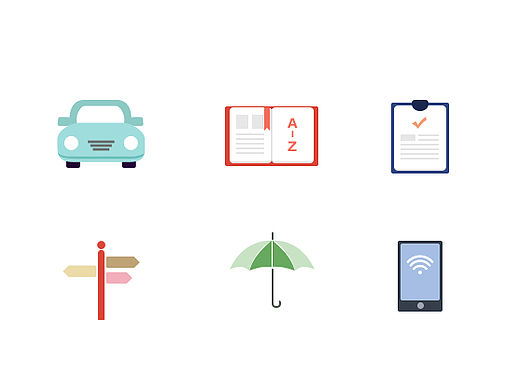 扁平图标 icon 卡通