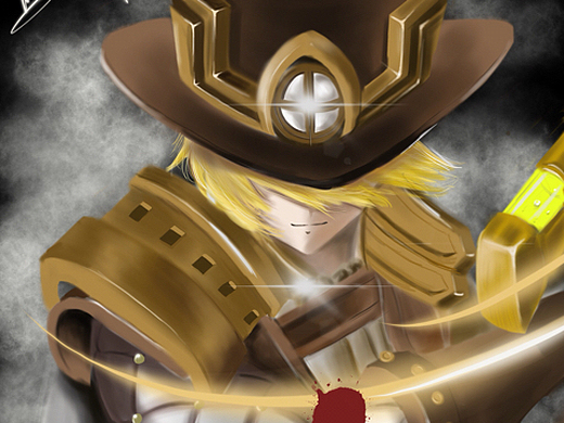 王者荣耀同人设计-马可波罗