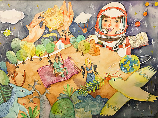 原创插画 速写A群作业创作（个人主页-ZMTk4NzU5NTI=） - 儿童插画 - 站酷设计师梵梵fine原创素材 - 站酷ZCOOL