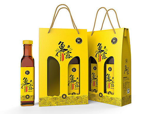 鱼露包装设计｜调味品包装设计｜皇牌食品＼圣智扬食品包装创意体