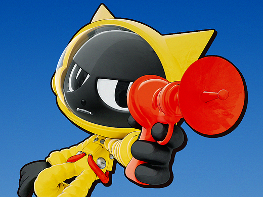 宇宙猫（个人主页-ZNjU4Njc0MjA=） - IP形象 - 站酷设计师衮刀鱼原创素材 - 站酷ZCOOL