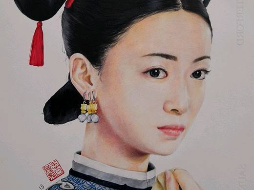 魏瓔珞—Rinka謹制（個人主頁-ZMzMxOTcwNDQ=） - 繪畫 - 站酷設計師Rinka謹制原創(chuàng)素材 - 站酷ZCOOL