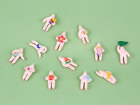 pink  milk手作玩偶