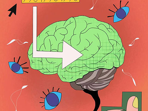 插画 当今流行词的思考（个人主页-ZNTA5NzcyNjA=） - 创作习作 - 站酷设计师狒狒就是我原创素材 - 站酷ZCOOL