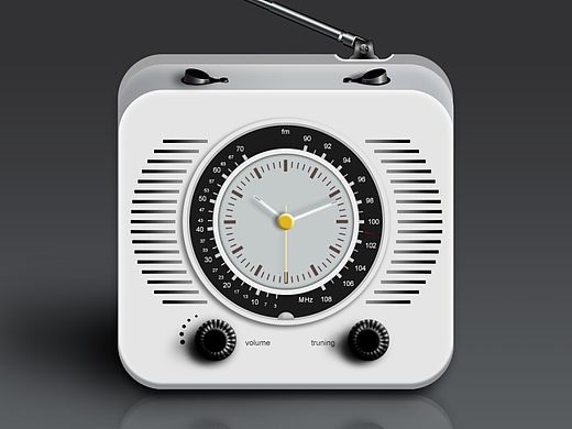 写实收音机