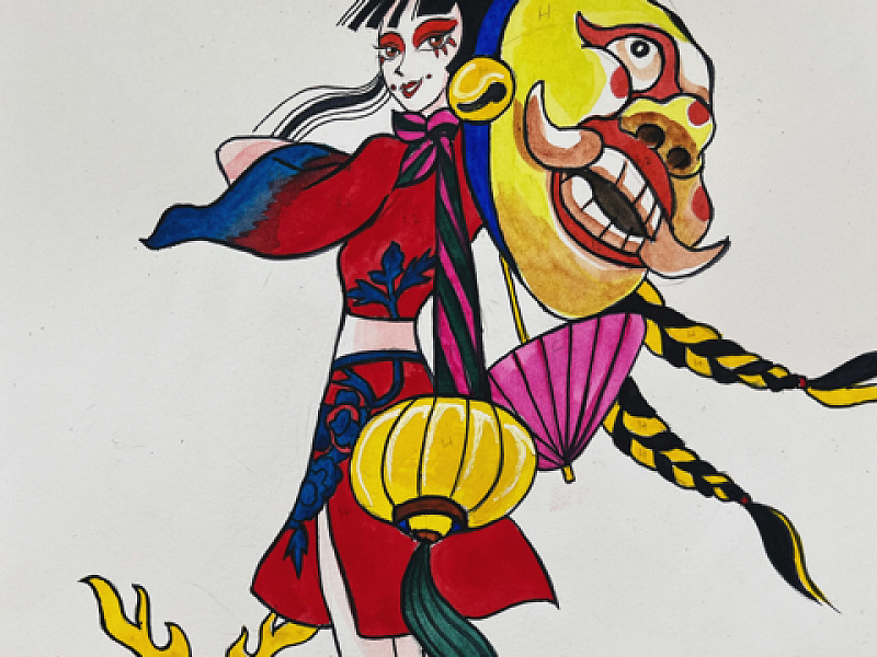 山海经之三青鸟