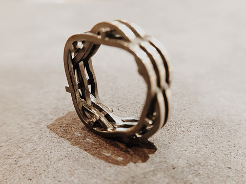 编织戒指（个人主页-ZMzI1MzE2NDg=） - 首饰设计 - 站酷设计师无野丶原创素材 - 站酷ZCOOL