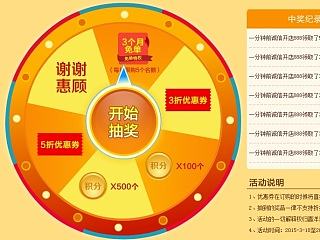 转盘抽奖活动