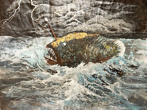 鱼（个人主页-ZNTc3NDU0MTI=） - 绘画 - 站酷设计师Z414250582原创素材 - 站酷ZCOOL