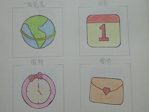 手绘图标（个人主页-ZMTgwOTIzNDg=） - 图标 - 站酷设计师l李小娜原创素材 - 站酷ZCOOL