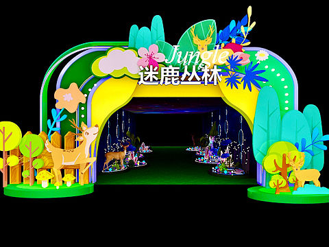 门头通道设计