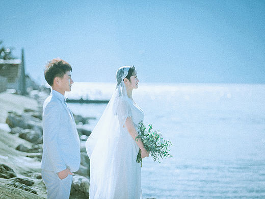 大理洱海清新复古婚纱照