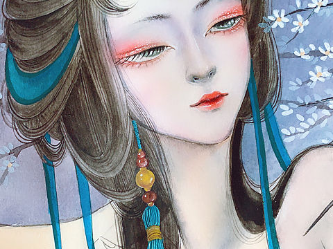 古风插画人物