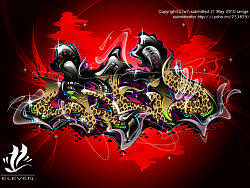 RED&nbsp;字体设计