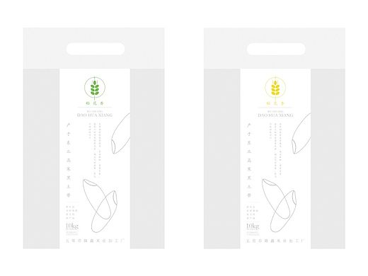 良田豪米 东北稻花香 大米包装