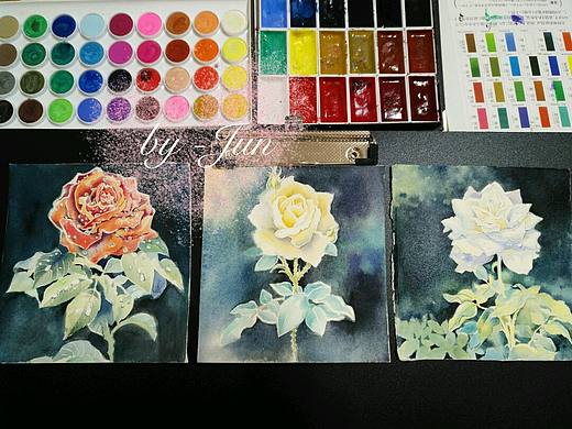 烟雨三月香潜润🌿 玫瑰芳菲凝玉珠🌹🌹🌹