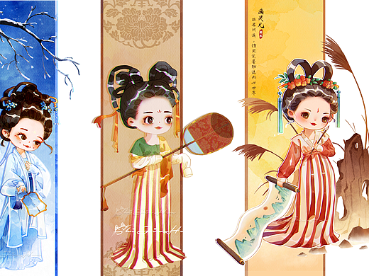 Q版古风人物|第一弹