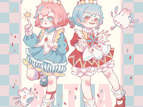 派对进行中🎉（个人主页-ZNjE2NzMyNDQ=） - 创作习作 - 站酷设计师autna原创素材 - 站酷ZCOOL