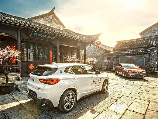宝马苏北小区五城初一拜年图