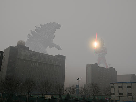 雾霾之战（个人主页-ZMTk2MTQ0OTI=） - 修图/后期 - 站酷设计师ODVV原创素材 - 站酷ZCOOL