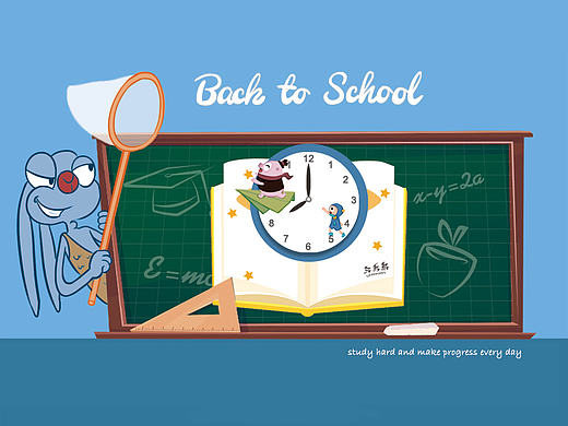 開學啦?。▊€人主頁-ZMTc5OTA0MDg=） - 藝術(shù)插畫 - 站酷設(shè)計師嘉嘉樂的百寶箱原創(chuàng)素材 - 站酷ZCOOL