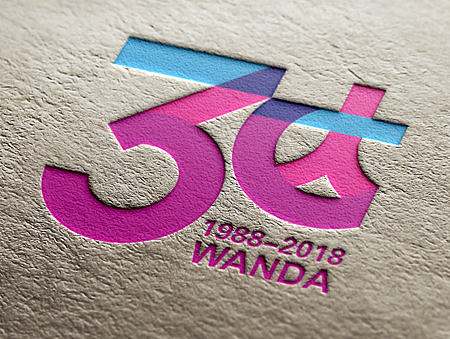 万达30周年logo